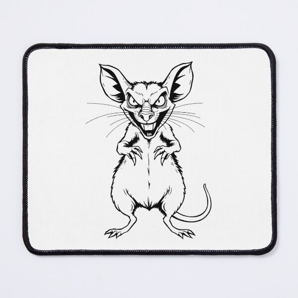 Item preview, scary rat designed and sold by rheyes.