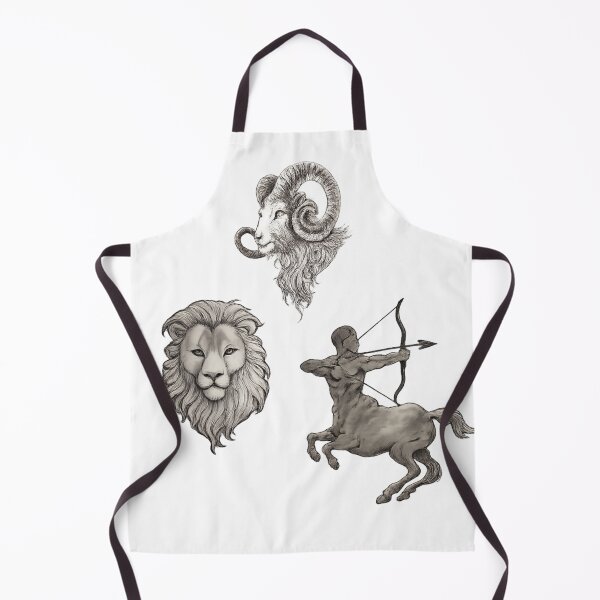 Item preview, Fire Zodiac Signs Bundle | Aries, Leo & Sagittarius Pencil Drawing designed and sold by ManiPopi998877.