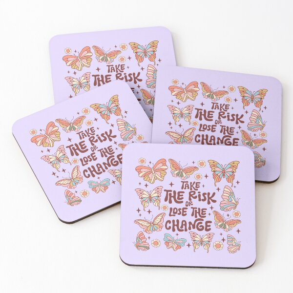 Item preview, Take the Risk or lose the change Butterfly designed and sold by NettiesWallArt.