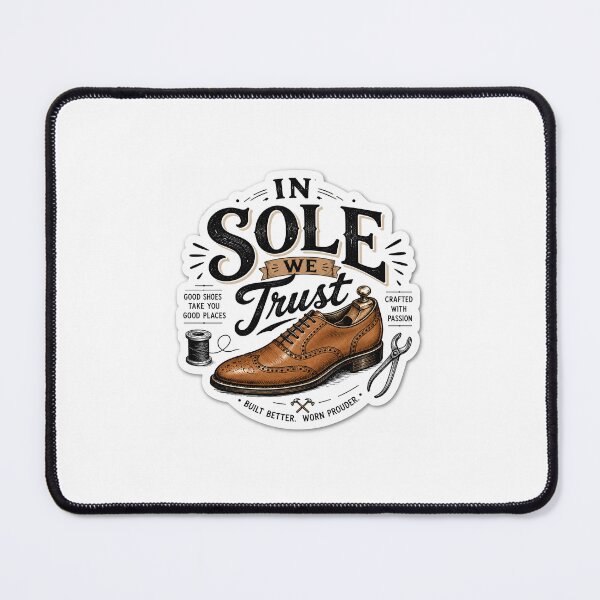 Item preview, In Shoe We Trust designed and sold by TheSoulGallery.
