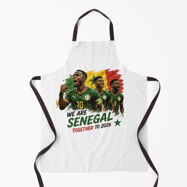 Item preview, We Are Senegal Together to 2026 Football Design designed and sold by Pixanova.