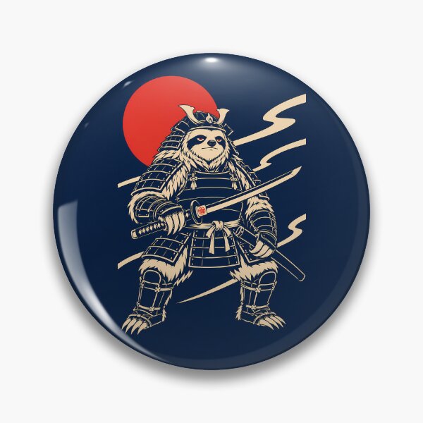Item preview, Samurai Sloth designed and sold by KungPowUnicorn.
