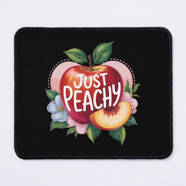 Item preview, Just Peachy Hello Summer Vibes Summertime Vacation Peach designed and sold by sailorjessiArt.