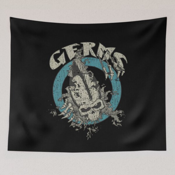 Item preview, GERMSS upside down skull distressed grunge  designed and sold by Jakenergen.