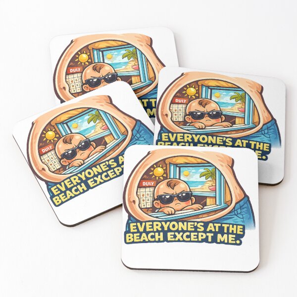 Item preview, Everyone’s at the Beach Without Me – Funny Relatable Summer Mood designed and sold by missprint57.