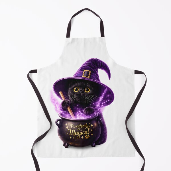 Item preview, Master of Meowgic – Cute Witch Cat designed and sold by GGAUL.