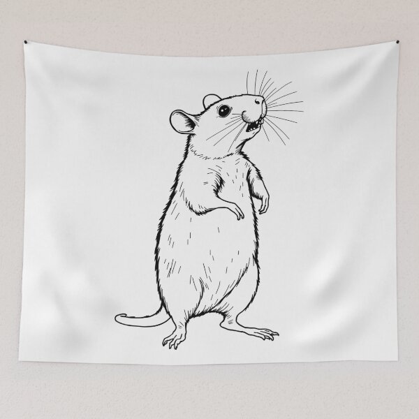 Item preview, Cute rat designed and sold by rheyes.