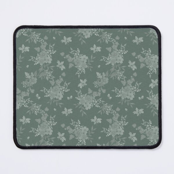 Item preview, Winter Watercolor monochrom Floral Woodland Botanical Fabric designed and sold by Designs by christel_treiber.