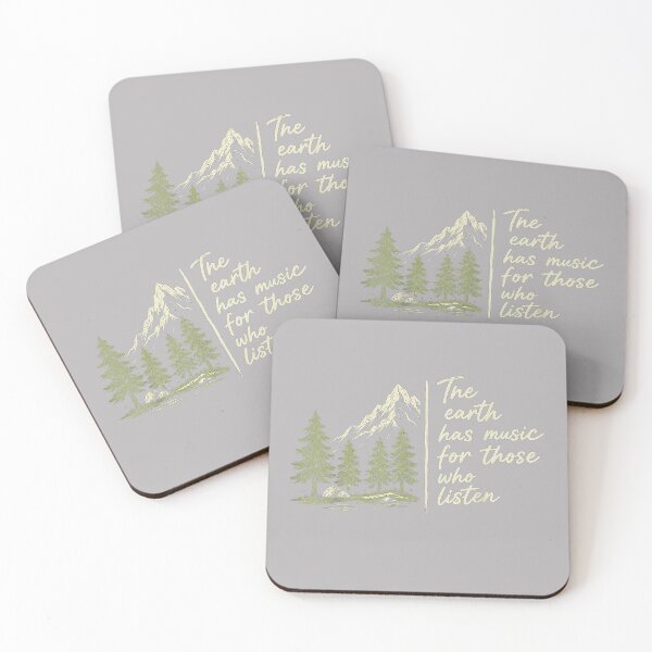 Item preview, The Earth Has Music for Those Who Listen Nature Mountain designed and sold by GreggRoss.