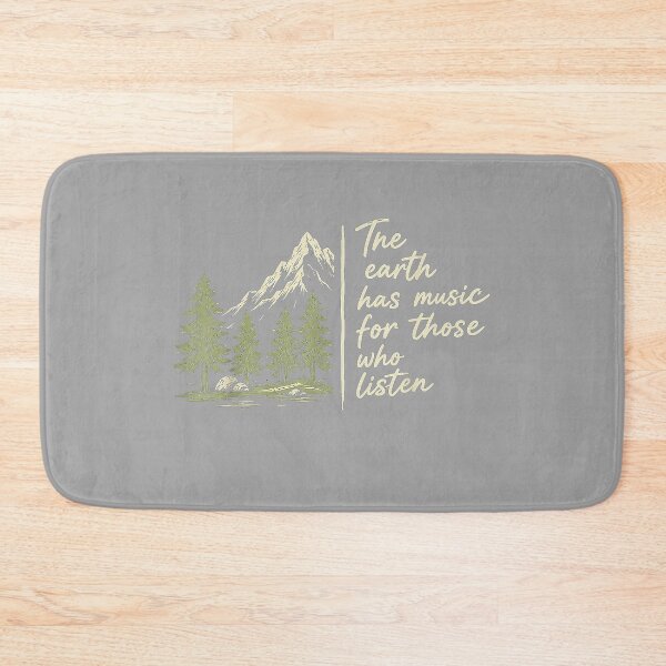 Item preview, The Earth Has Music for Those Who Listen Nature Mountain designed and sold by GreggRoss.