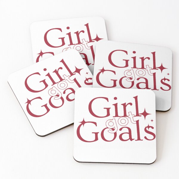Item preview, Girl Got Goals Motivational Quote | Ambitious Woman Aesthetic Typography designed and sold by PixelVibe Art.