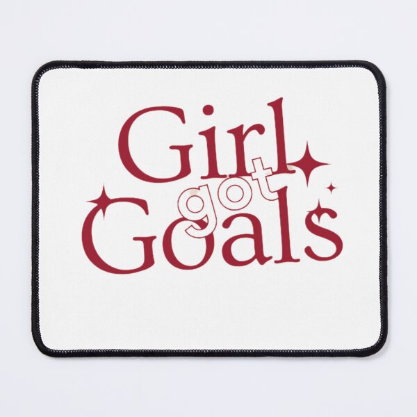 Item preview, Girl Got Goals Motivational Quote | Ambitious Woman Aesthetic Typography designed and sold by PixelVibe Art.