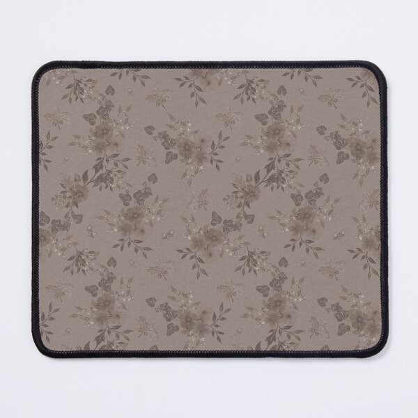 Item preview,  Winter Watercolor monochrom Floral Woodland Botanical Fabric designed and sold by Designs by christel_treiber.