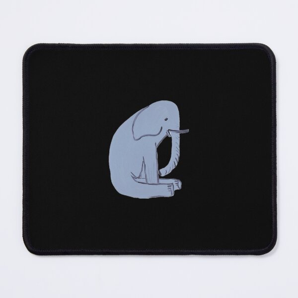 Item preview, Blue elephant sitting designed and sold by Archived by Vic.