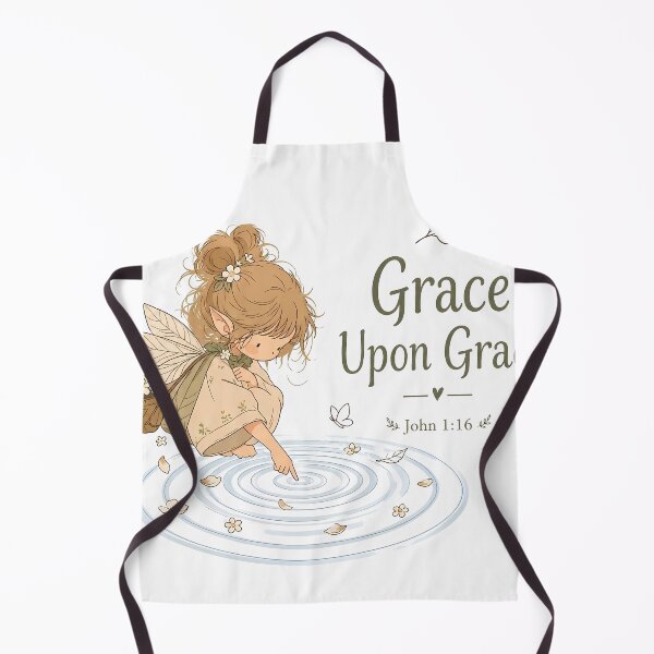 Item preview, Grace Upon Grace | Christian Fairy Sticker Design designed and sold by lindalifepeace.