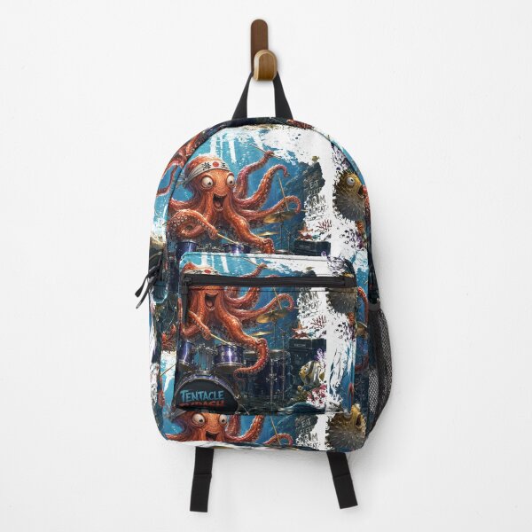 Item preview, **Octopus Drummer’s Chaotic Undersea Concert** designed and sold by Sci-fi-2901.
