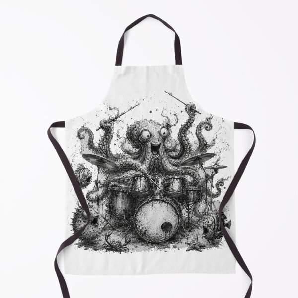 Item preview, **Octopus Drummer’s Chaotic Undersea Concert** designed and sold by Sci-fi-2901.