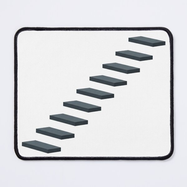 Item preview, Minimalist Floating Staircase - Geometric Ascent designed and sold by TheDenimArt.