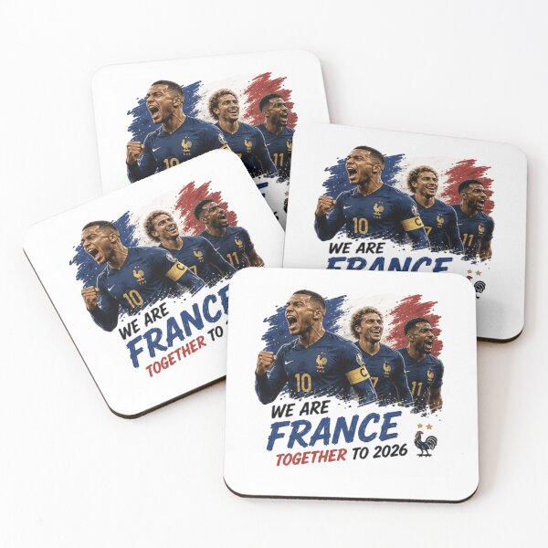 Item preview, We Are France Together to 2026 Soccer Design designed and sold by Pixanova.