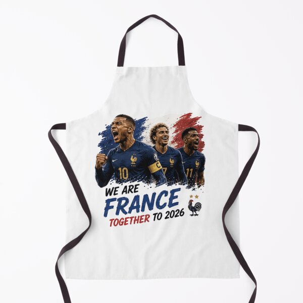 Item preview, We Are France Together to 2026 Soccer Design designed and sold by Pixanova.