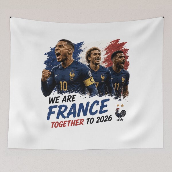 Item preview, We Are France Together to 2026 Soccer Design designed and sold by Pixanova.