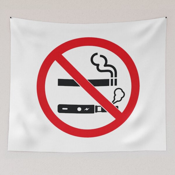 Artikelvorschau, No Smoking and Vaping Prohibited Sign entworfen und verkauft von Beluga Cat.