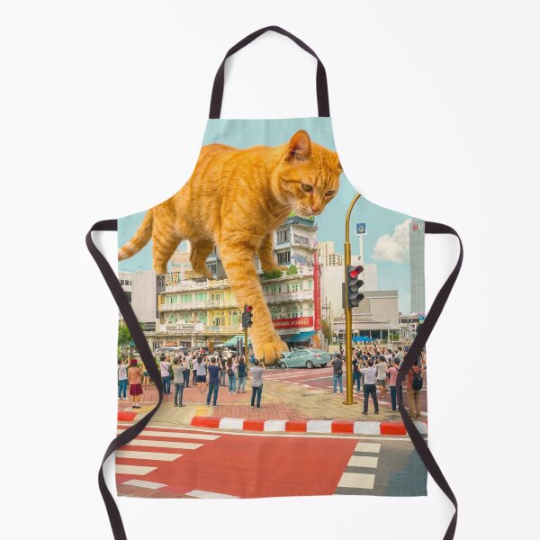 Item preview, Giant Ginger Cat and The Tiny Traffic Jam designed and sold by PorfileJ.