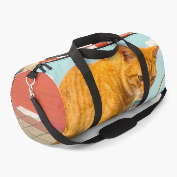 Item preview, Giant Ginger Cat and The Tiny Traffic Jam designed and sold by PorfileJ.