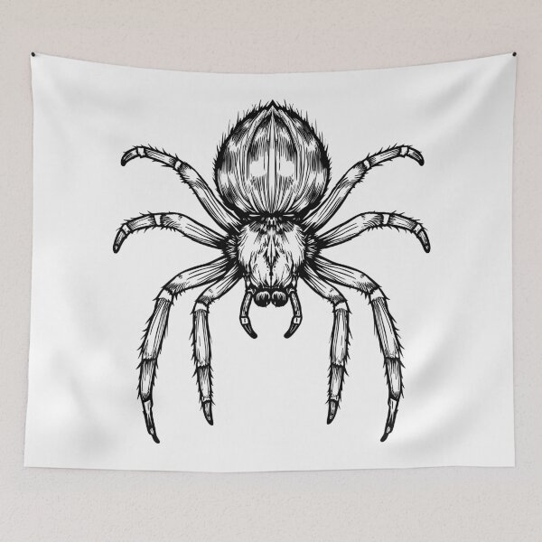 Item preview, Hairy spider designed and sold by rheyes.