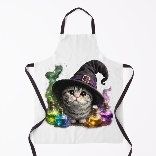 Item preview, Master of Meowgic – Cute Witch Cat  designed and sold by GGAUL.