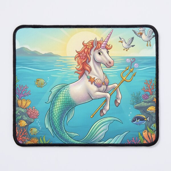 Item preview, Majestic Mercorn Magical Undersea Fantasy designed and sold by Sybille-Yates.