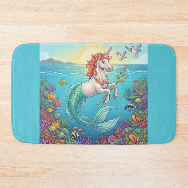 Item preview, Majestic Mercorn Magical Undersea Fantasy designed and sold by Sybille-Yates.