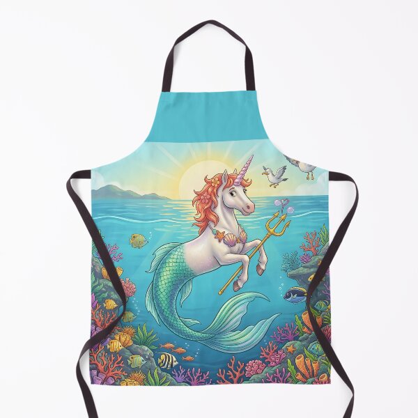 Item preview, Majestic Mercorn Magical Undersea Fantasy designed and sold by Sybille-Yates.