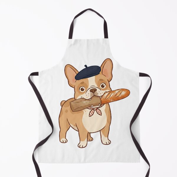 Item preview, French Bulldog with Baguette T-Shirt designed and sold by Chrono Design Workx.