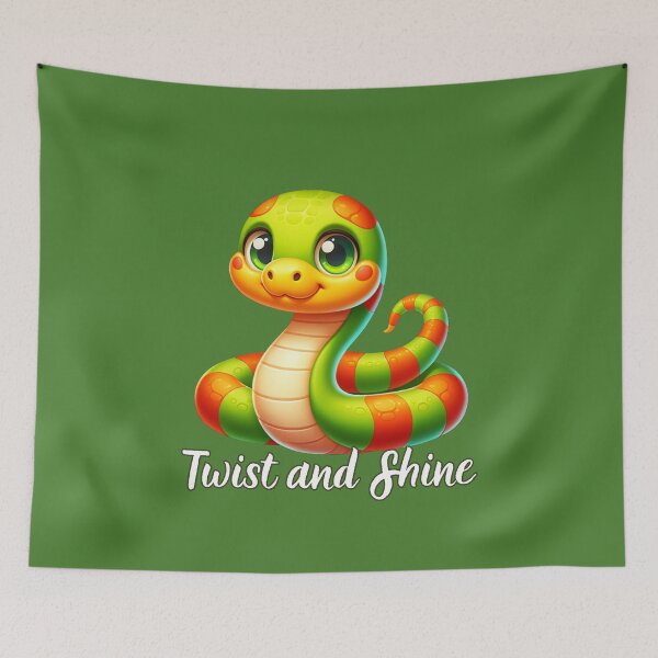 Item preview, Friendly Jungle Snake designed and sold by All About DigiCraft by Fedelina.