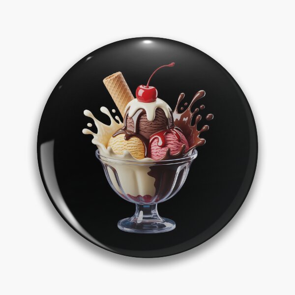 Item preview, Ice Cream Sundae Splash designed and sold by sailorjessiArt.