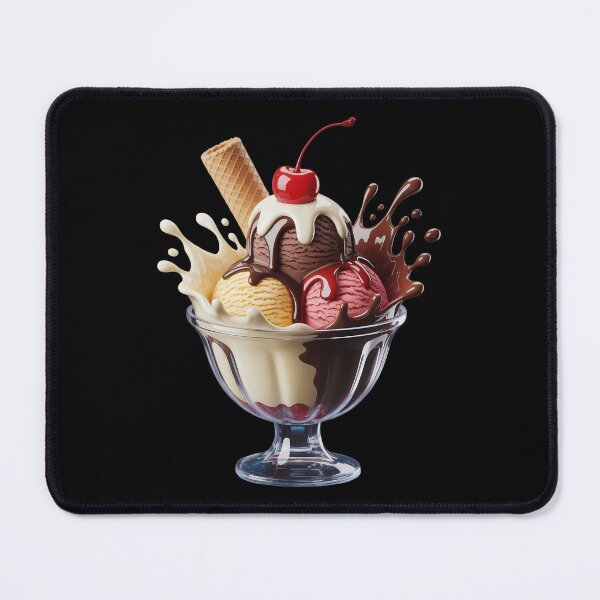 Item preview, Ice Cream Sundae Splash designed and sold by sailorjessiArt.