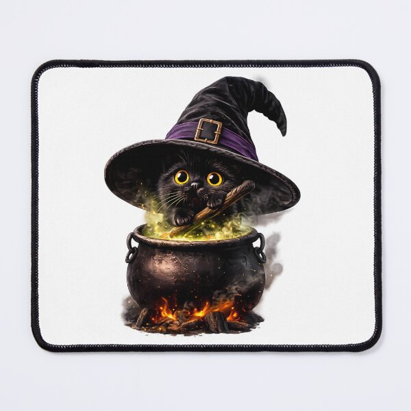 Item preview, Master of Meowgic – Cute Witch Cat designed and sold by GGAUL.