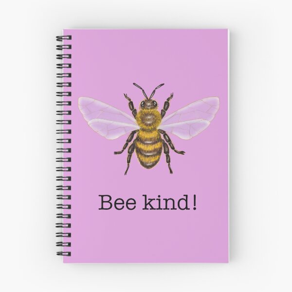 Item preview, Bee kind- bee hand drawn with the request to be kind designed and sold by Sonja Birkelbach.
