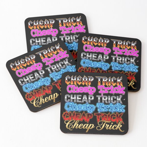 Item preview, Cheaps Tricks Repeated Distressed Logo designed and sold by MeanpersonaArt.