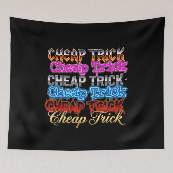 Item preview, Cheaps Tricks Repeated Distressed Logo designed and sold by MeanpersonaArt.