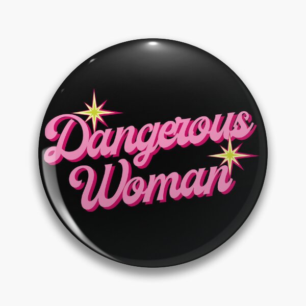 Item preview, Dangerous Woman Typography designed and sold by BreakingGrnd.