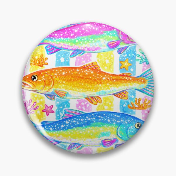 Item preview, Holographic fish designed and sold by Tiny-Love ⭐⭐⭐⭐⭐.