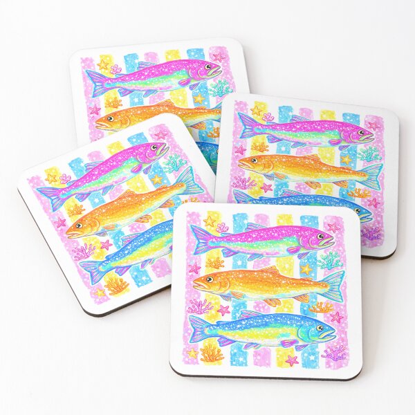 Item preview, Holographic fish designed and sold by Tiny-Love ⭐⭐⭐⭐⭐.
