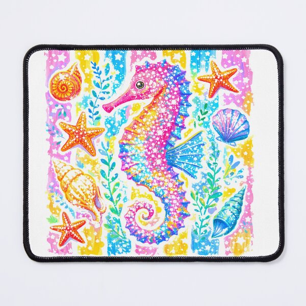 Item preview, Holographic seahorse designed and sold by Tiny-Love ⭐⭐⭐⭐⭐.