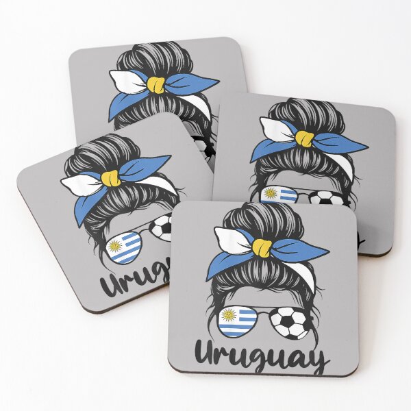 Item preview, Uruguay Flag Women Mujeres Proud Uruguayan Fans Supporters designed and sold by GreggRoss.