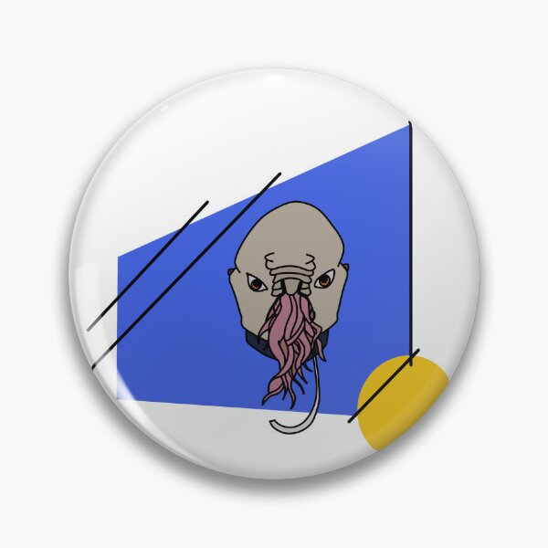Item preview, Fun Abstract Doctor Who cartoon Fan Art - ‘The Ood’ design  designed and sold by Nim St4r.