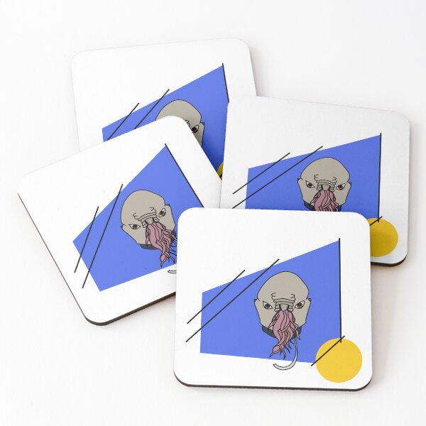Item preview, Fun Abstract Doctor Who cartoon Fan Art - ‘The Ood’ design  designed and sold by Nim St4r.