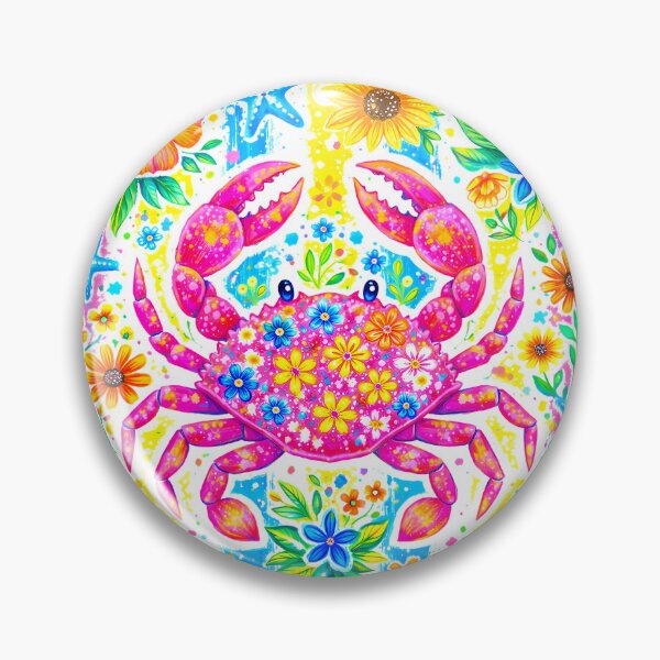 Item preview, Holographic crab designed and sold by Tiny-Love ⭐⭐⭐⭐⭐.