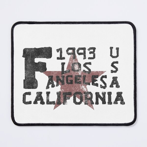 Item preview, Los Angeles California 1993 Vintage Star Streetwear Design designed and sold by RRMadeArt.
